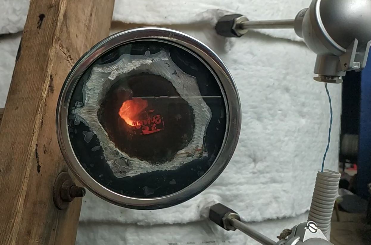 Процесс в камере дожига